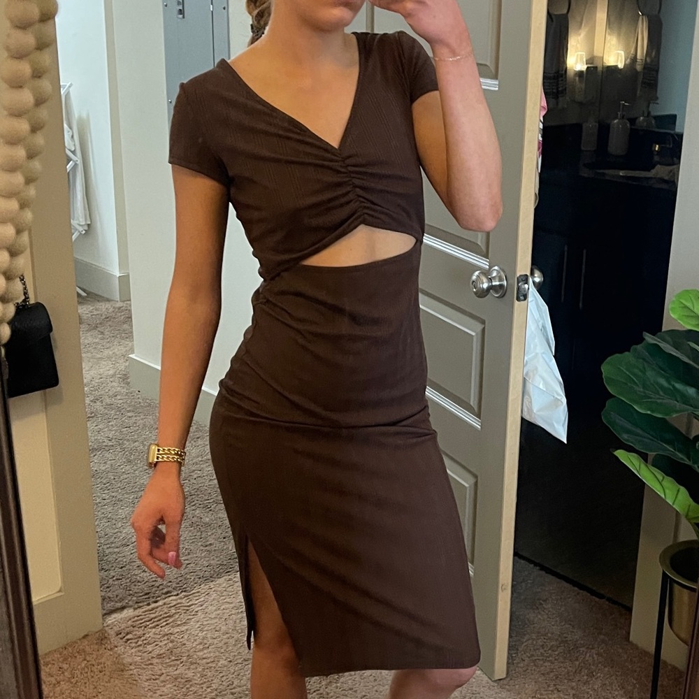 Jessica Simpson Cut out Bodycon Dress